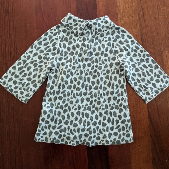 NWT Janie & Jack Leopard Sweater | Size 3 - Picture 2 of 6